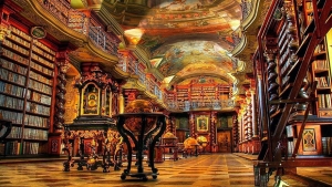 Nejkrásnější knihovna světa se nachází v Praze