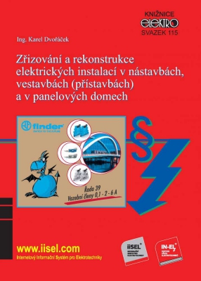 Zřizování a rekonstrukce elektrických instalací v nástavbách, vestavbách (přístavbách) a v panelových domech
