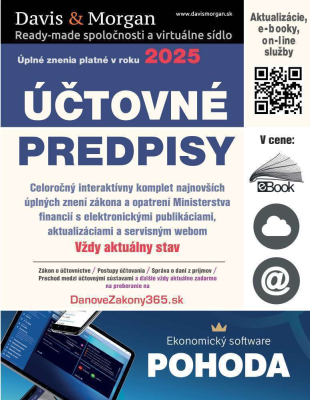 Účtovné predpisy 2025