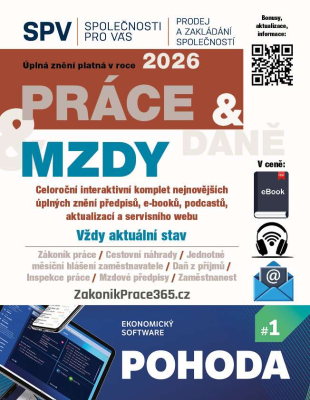 Práce & Mzdy & Daně 2026
