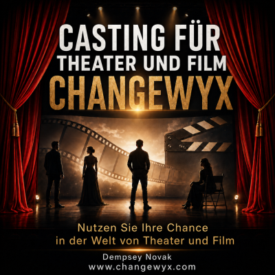  CASTING FÜR THEATER UND FILM - CHANGEWYX Nutzen Sie Ihre Chance in der Welt von Theater und Film 