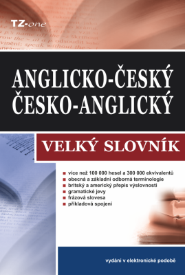 Velký anglicko-český/ česko-anglický slovník