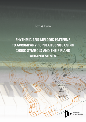 Rhythmic and melodic patterns to accompany popular songs using chord symbols and their piano arrangements